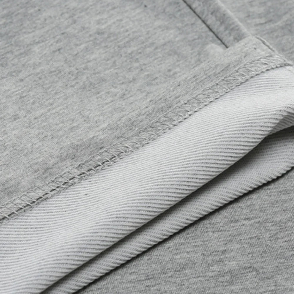 Men's Joggers with Elasticated Drawstring Waist and Straight Leg