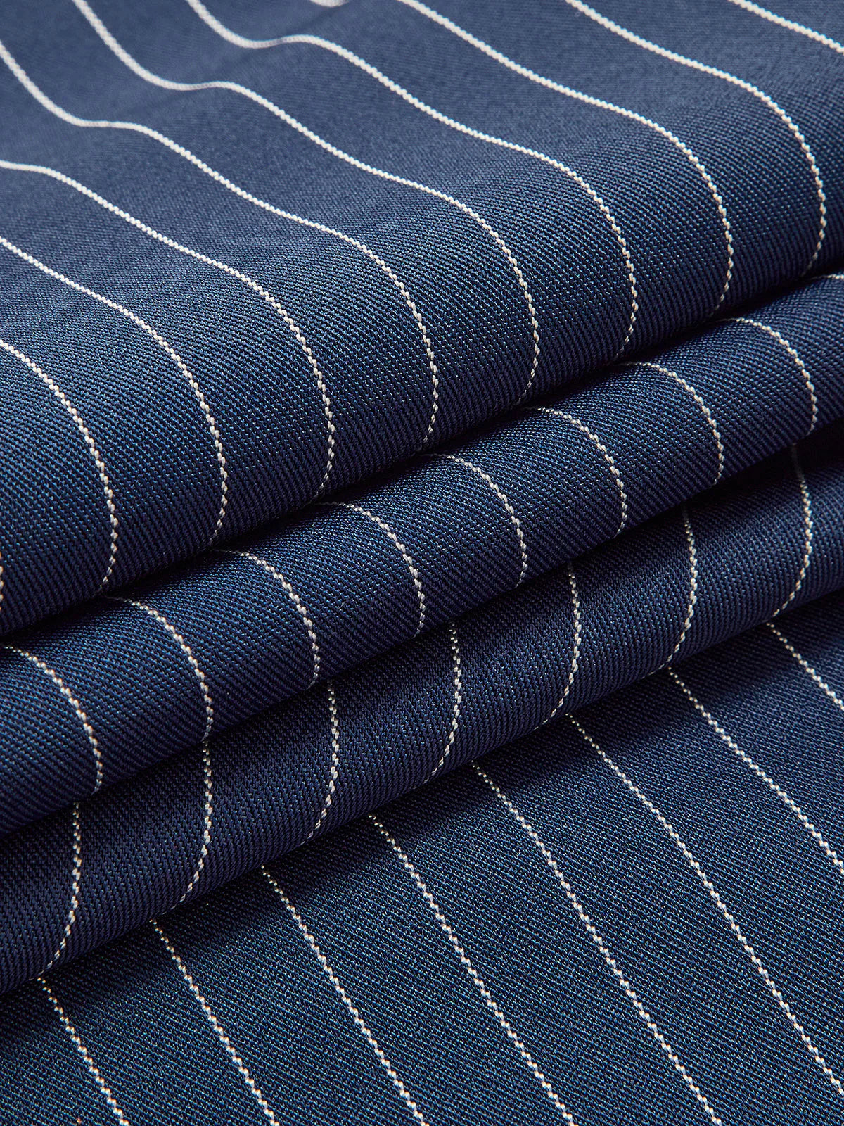 Women’s High Waist Pinstripe Wide Leg Trousers