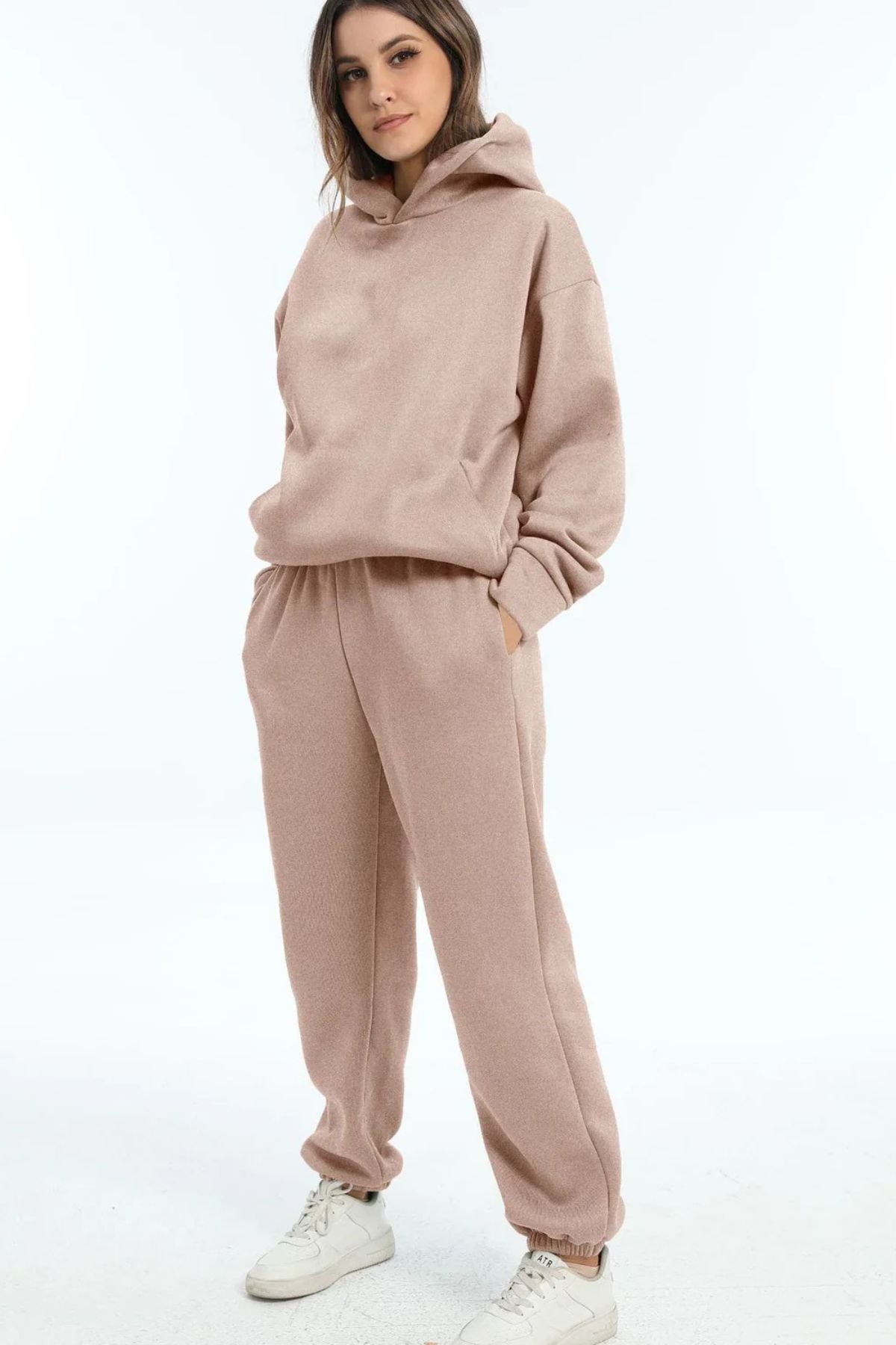 Womenâs Hoodie and Trouser Set