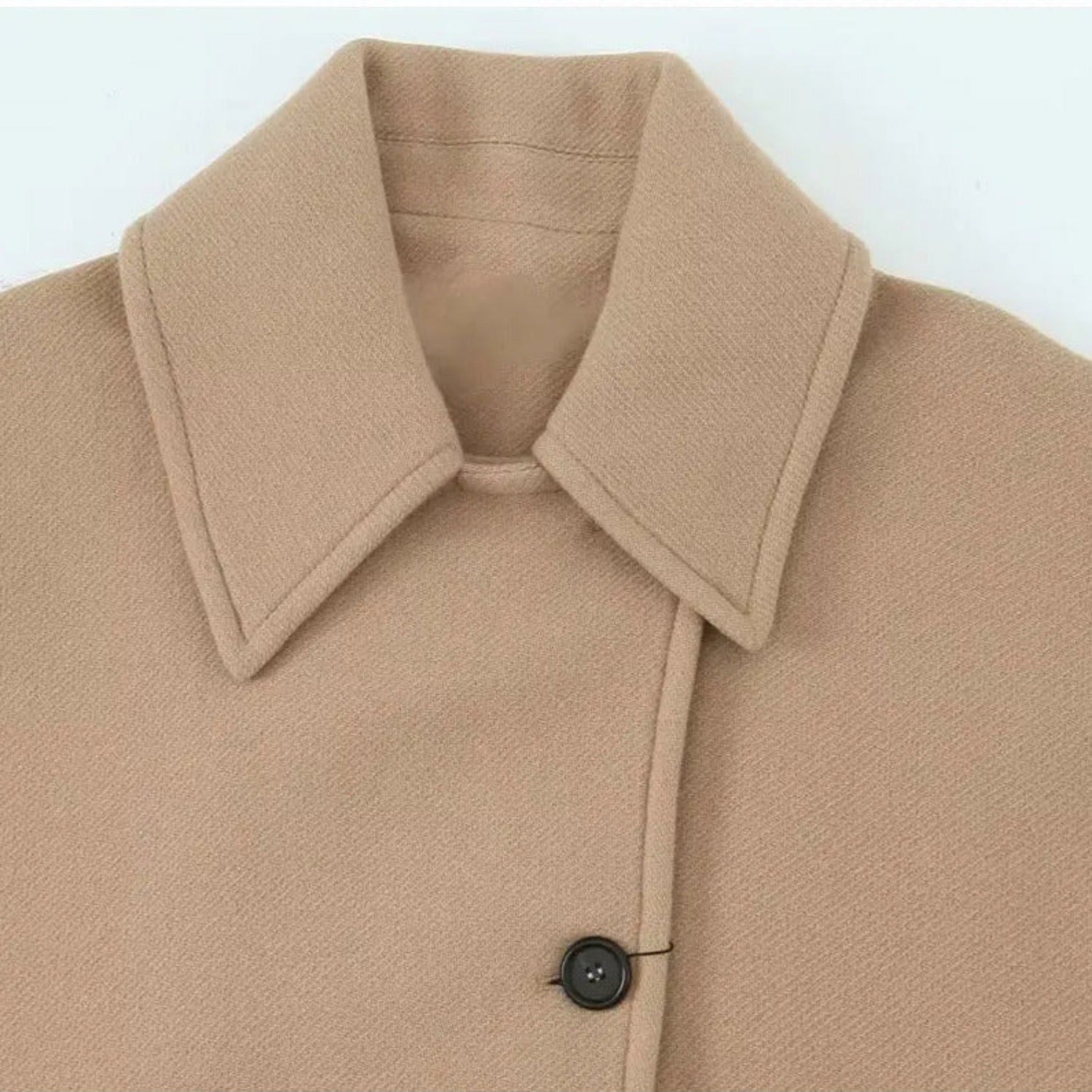 Oversized jacket with pockets for women