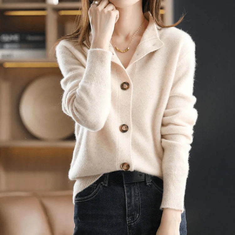 Women’s Button-Up Knit Cardigan