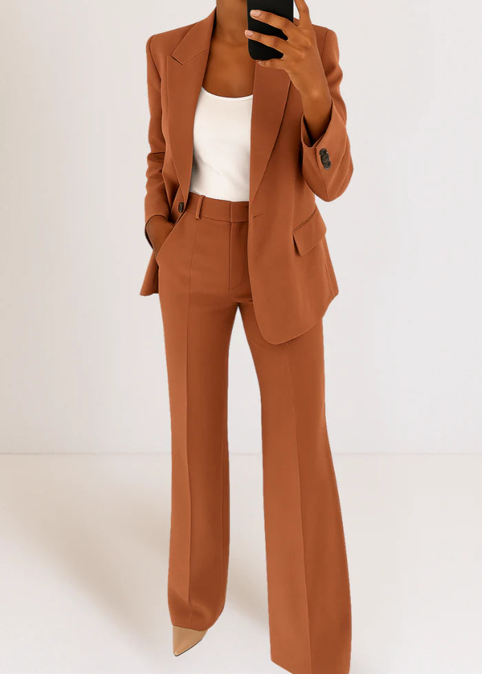 Women’s Two-Piece Blazer and Trouser Set